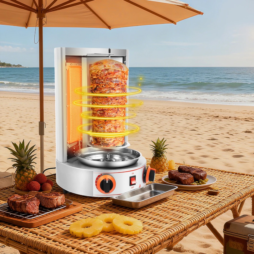 Home Cooking Heater - Şavurma Makinesi Gazlı 25 İnç 360