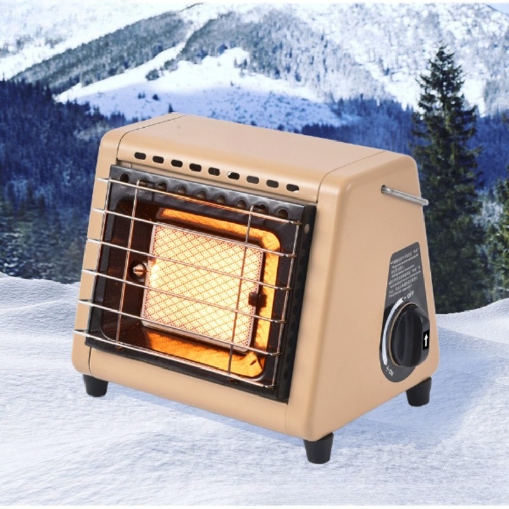 Home Cooking Heater - Taşınabilir 1.5KW Gazlı Soba Isıtıcı 2'si