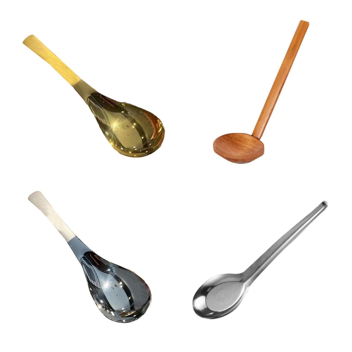 Home Cooking Japanese - Yeni uzun saplı Ramen ahşap kaşık