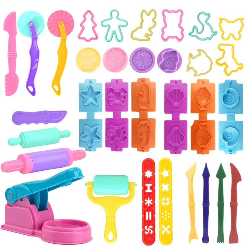 Home Cooking Game - Çocuklar için oyun hamuru aksesuarları seti