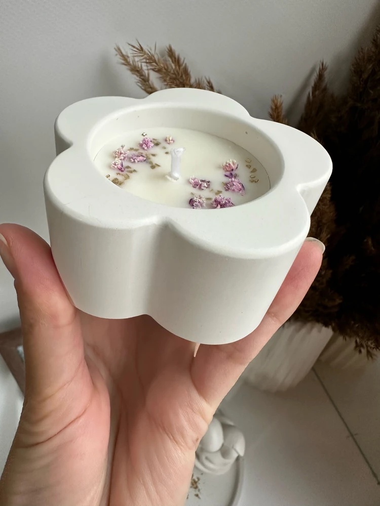 Idli Steamer Mold - 3D Erik Çiçeği şekilli Silindirik kalemlik