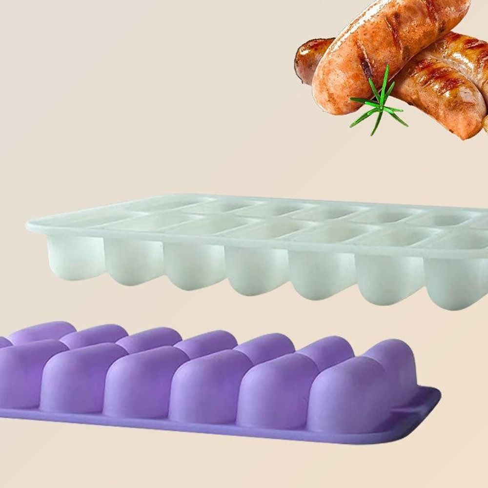 Idli Steamer Mold - Mutfak Sosis Yapıcı Kalıp Silikon Kalıp