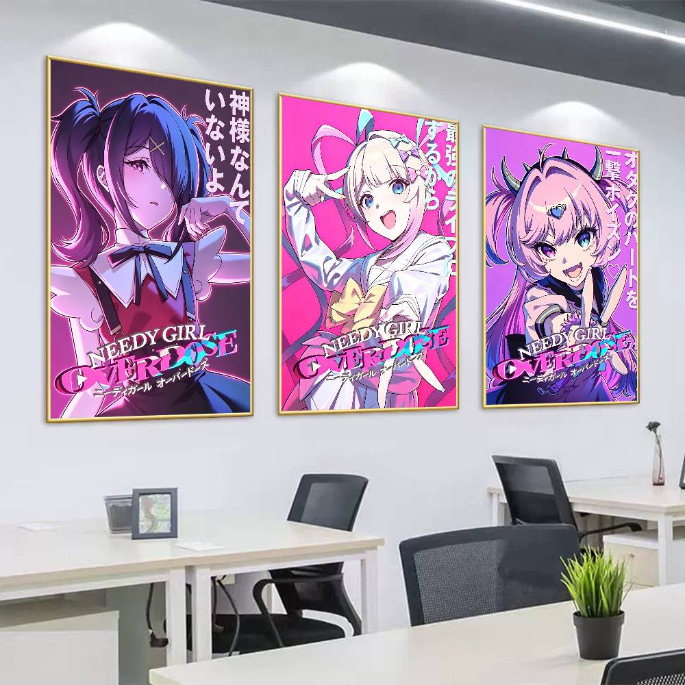 Home Cooking Game - Oyun N-Needy S-Streamer O-Overload Poster Baskı