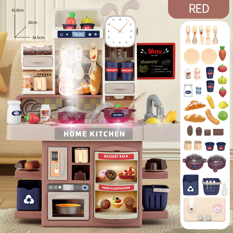 Home Cooking Game - Çocuk 41cm büyük boy pişirme mutfak
