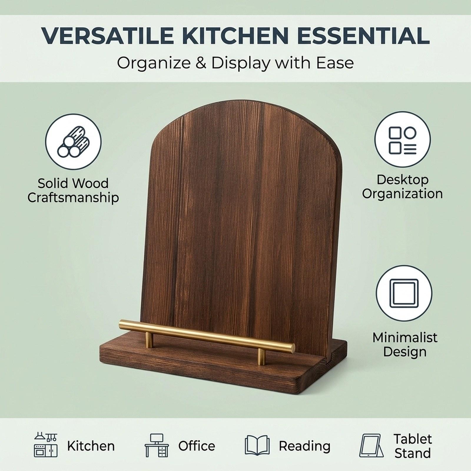 Ahşap Yemek Kitabı Standı Tari - Home Cooking Book incelemesi ve fiyatı