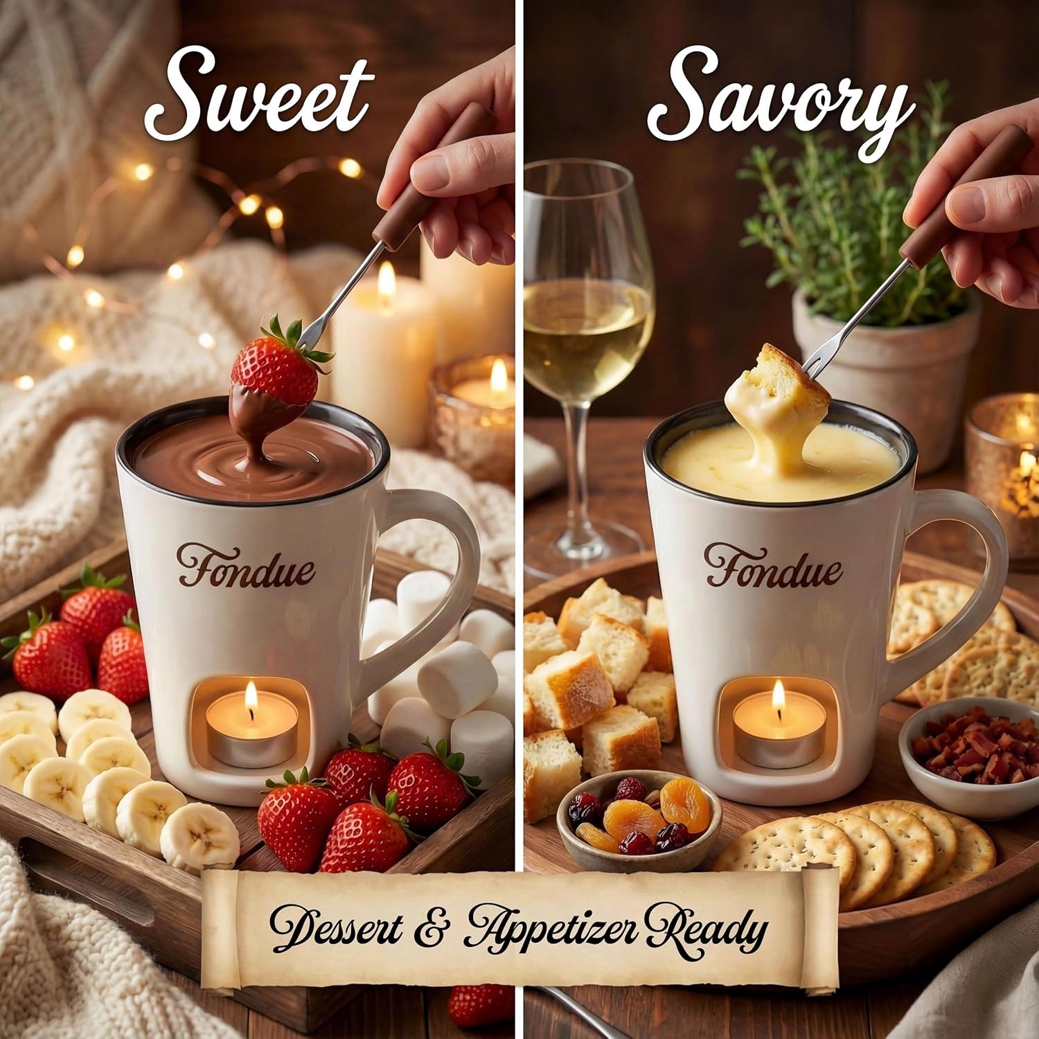 Tatlı Seramik Fondü Kupası ve  - Fondue Pot Ceramic incelemesi ve fiyatı