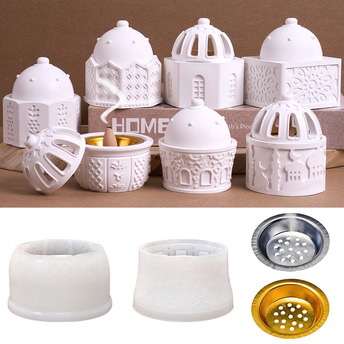Yuvarlak Kabartmalı Mum Kavano - Idli Steamer Mold incelemesi ve fiyatı