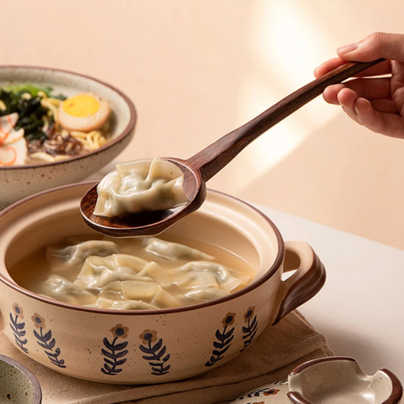 Uzun Saplı Ramen Ahşap Kaşık J - Home Cooking Japanese incelemesi ve fiyatı