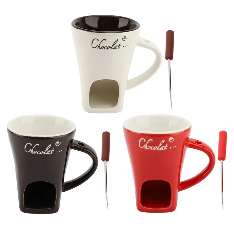 Çikolata Eritme Fondü Kupa Ser - Fondue Pot Ceramic incelemesi ve fiyatı